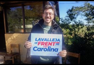 Felipe de los Santos presentó la Lista 1888 en apoyo a Carolina Cosse