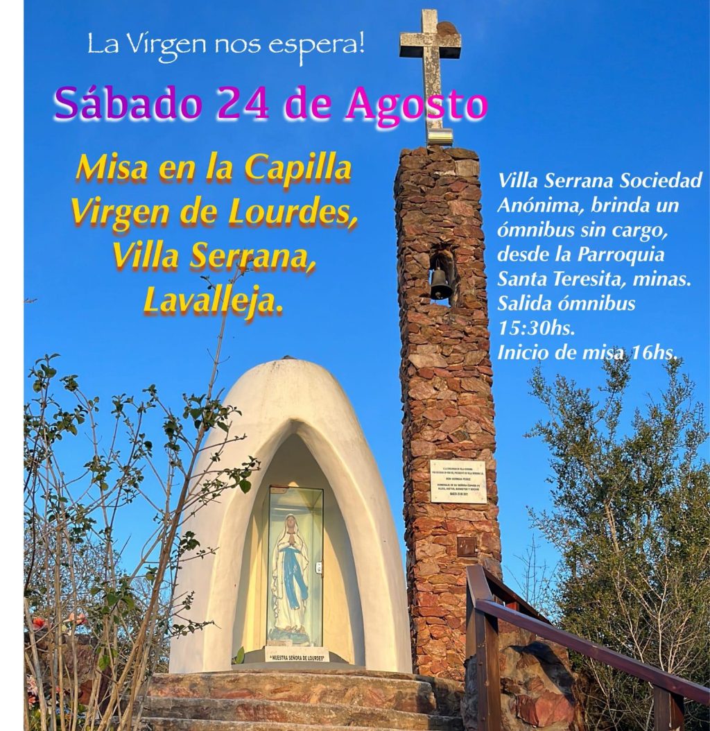 Actividades de la Parroquia Santa Teresita para el fin de semana (3)
