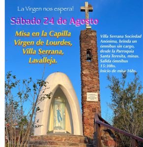 Actividades de la Parroquia Santa Teresita para el fin de semana (3)