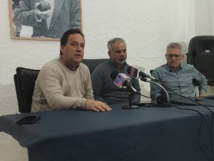 Ernesto Cesar, Oscar Curutchet y Gonzalo Suárez