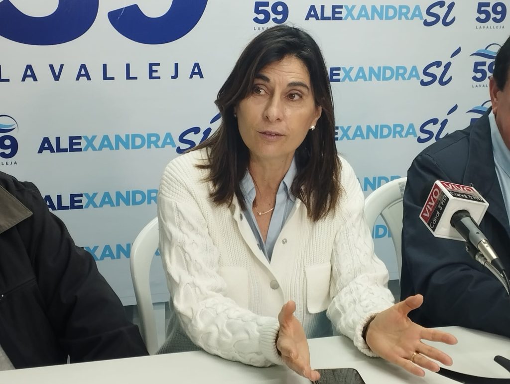 La diputada Alexandra Inzaurralde