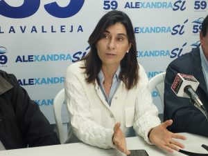 La diputada Alexandra Inzaurralde