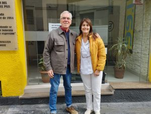 Julio Barreiro y Rossana Svara