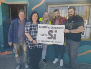Mañana se desarrollará actividad del plebiscito por el SÍ  (1)