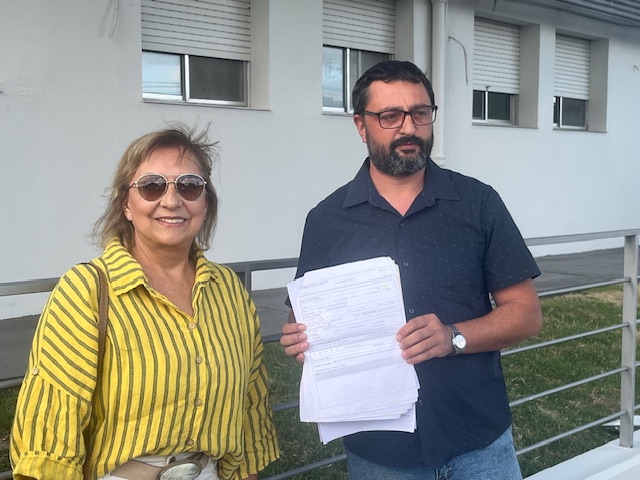 La Dra. Carmen Estela ex directora del Hospital Alfredo Vidal y Fuentes y el Edil Álvarez realizaron consideraciones políticas (3)