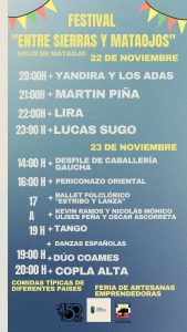Se pospuso para el viernes 22 y sábado 23 el segundo festival Entre sierras y mataojos de Solís (1)