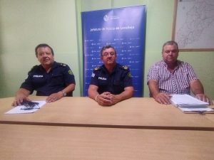 Autoridades de Jefatura brindaron información sobre rapiñas