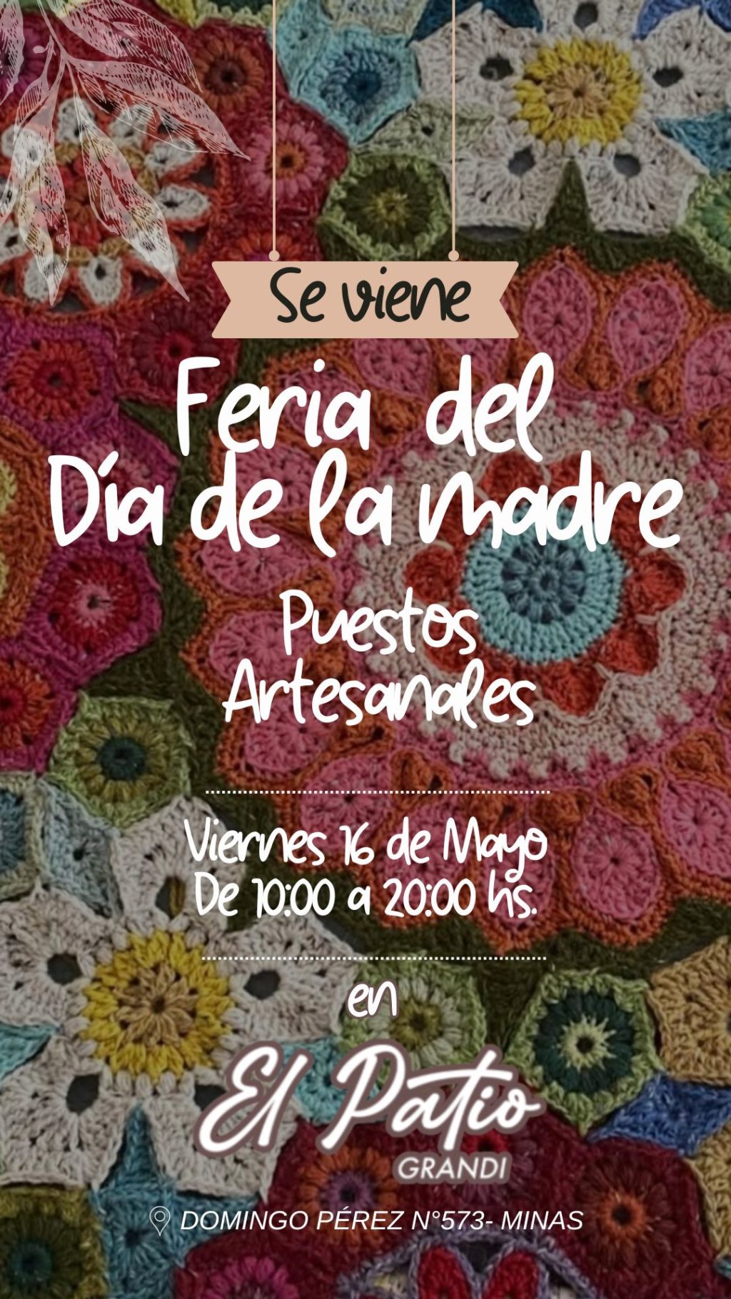 Hoy feria por el Día de la Madre en el Patio Grandi