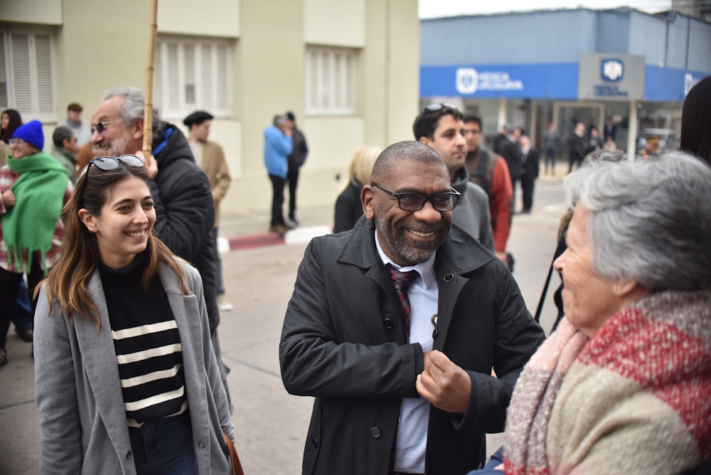 Edgardo Ortuño en Minas