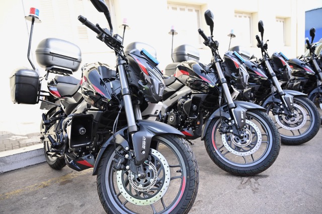 Nuevas motos de avanzada para inspectores de tránsito en el Departamento - 1