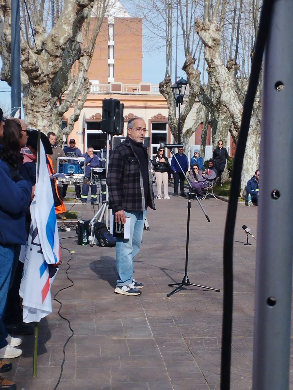 Fabián Semperena, presidente de Fancap Minas