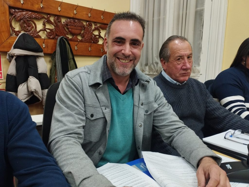 Luis Carresse, edil del PC