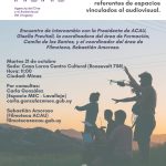 La Agencia del Cine y el Audiovisual del Uruguay llega a Minas