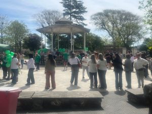 Camdel conmemoró el Día Mundial de la Salud Mental en Plaza Rivera