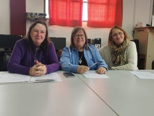 Nancy Marichal, Susana Rubial y María José Luzardo