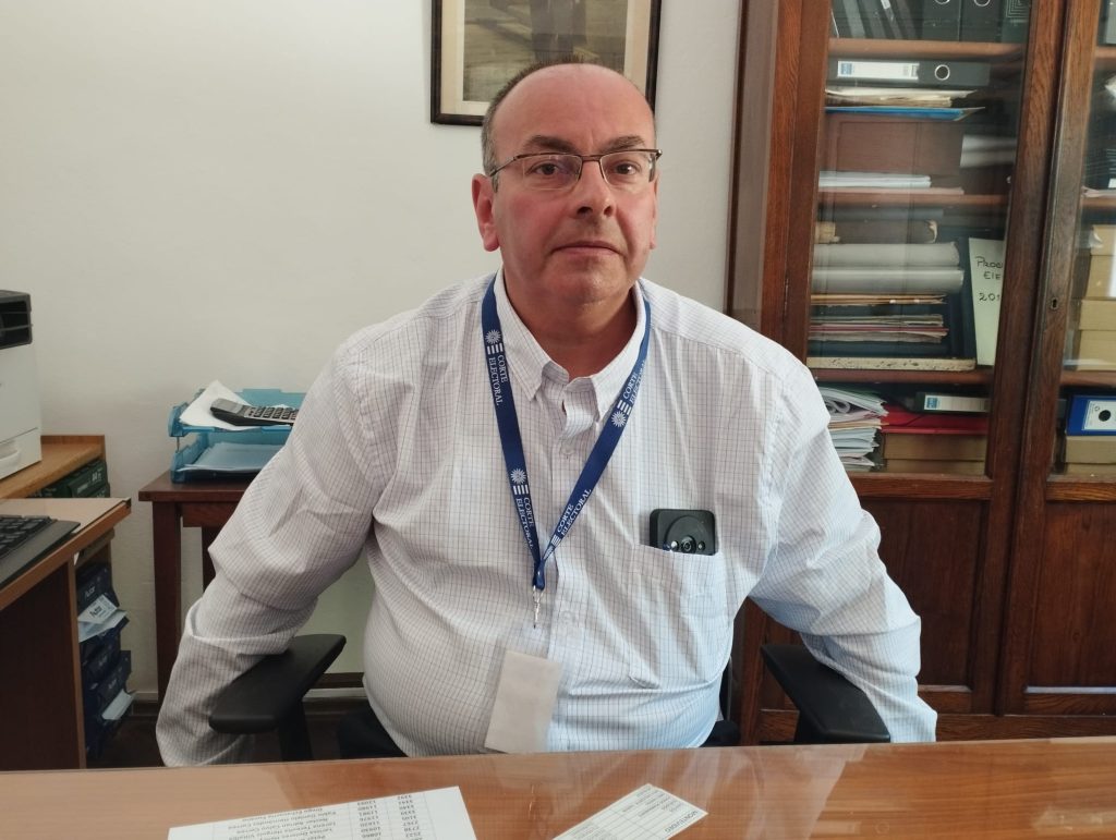 Daniel Santos, jefe de la Oficina Electoral Departamental