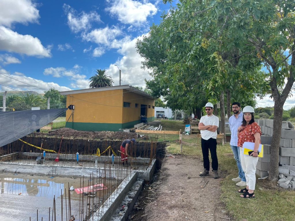 Avanza la construcción de la piscina de Mariscala - 1