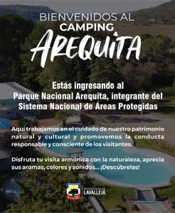 Camping Arequita - Afiche