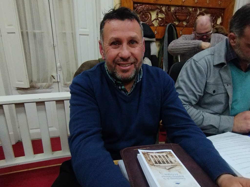Néstor Calvo, edil del PC