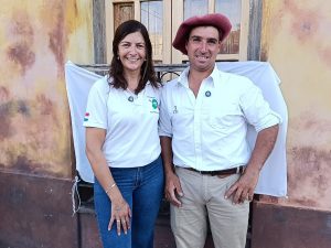 Leticia Pérez y Juan Pablo Carrossio