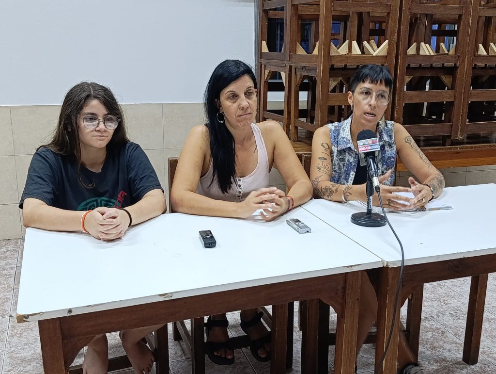 Martina Tomas, Natalia Dorta y Noelia Sejas