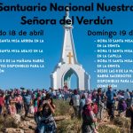 Este domingo se realiza la celebración de la Virgen del Verdún bajo el lema: «Con esperanza volvemos a tu casa, madre»