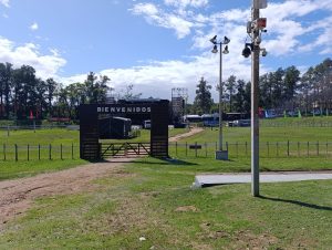 Intendencia de Lavalleja acondicionó el Parque Rodó luego de la tormenta para el festival Minas y Abril
