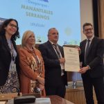 Intendente Ximénez recibió certificado de Geoparque Manantiales Serranos en París