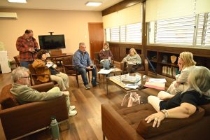 La ministra de Salud Pública Cristina Lustemberg se reunió con el intendente Daniel Ximénez - 1