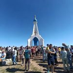 Miles de personas peregrinaron al Santuario Nacional de la Virgen del Verdún