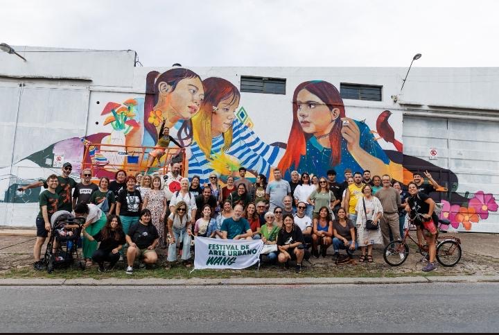 Minas se llenó de color y cultura con el cierre del Festival de Arte Urbano Wang