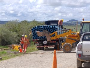 OSE comenzó obra de tuberías de 8 mil metros para conducir agua desde reserva de ANCAP hasta embalse Maggiolo - 1