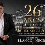 Miguel Ángel Solís celebra 26 años de radio con una gran gala en Piriápolis