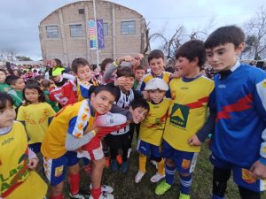 En José Pedro Varela se inauguró la primera cancha del Plan Nacional de Iluminación de Canchas de Fútbol Infantil - 10