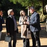 La Embajadora de Francia en Uruguay visitó Minas y mantuvo encuentro con el Intendente Departamental