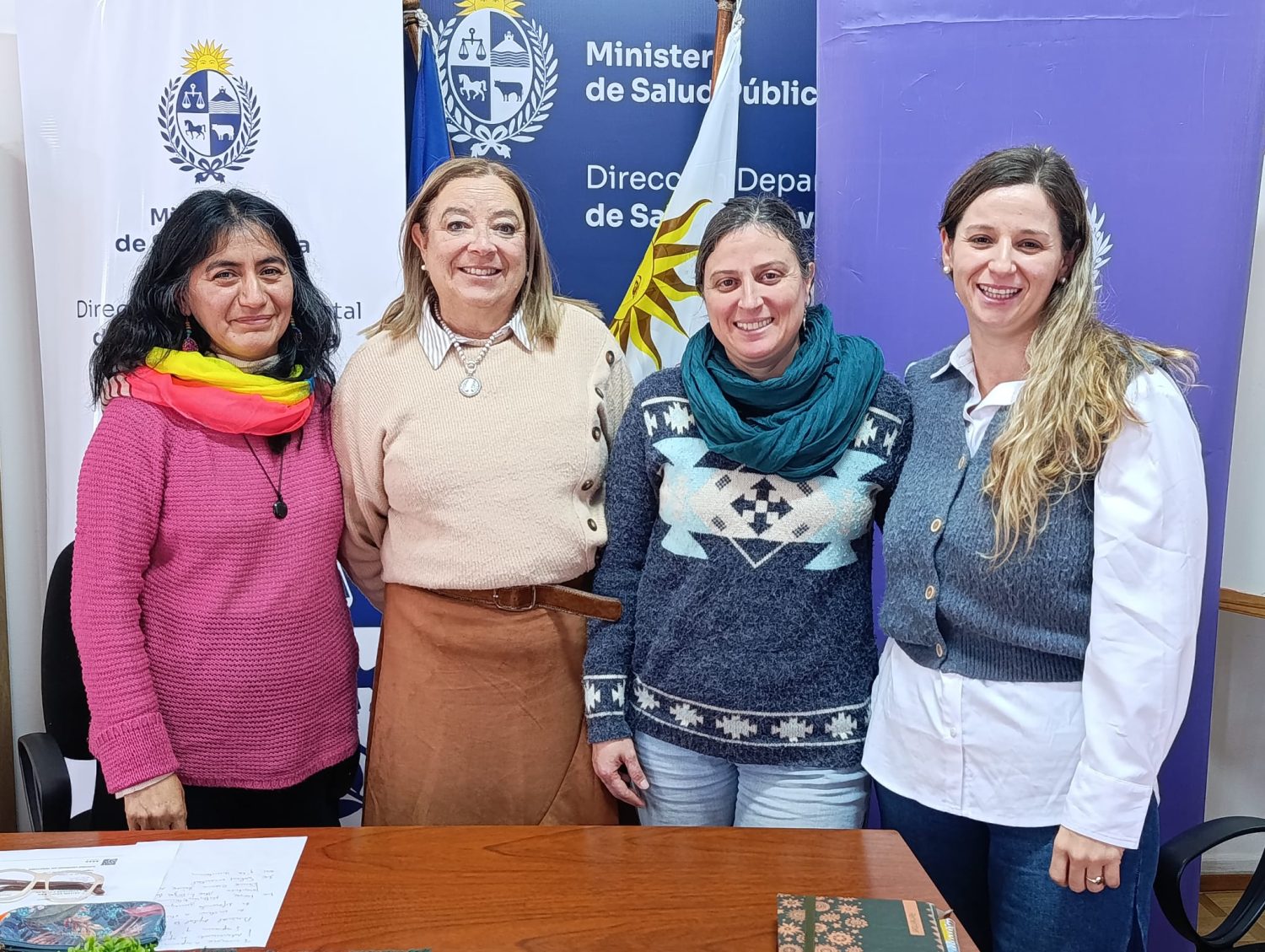 Olga Urizar, María Rita López, Ana Laura Soiza y Viviana Delgado (2)