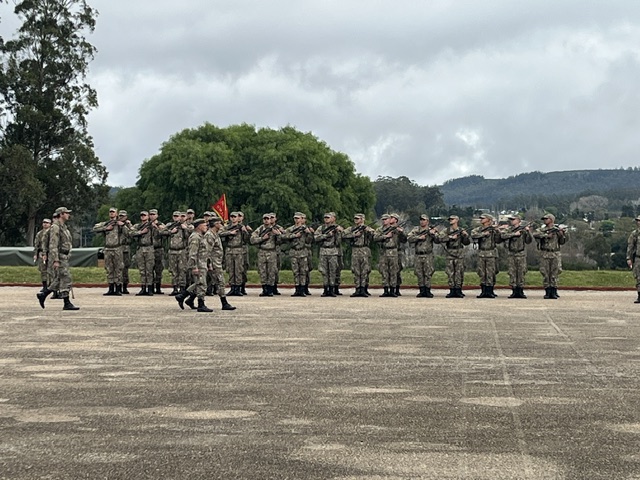Se realizó la ceremonia de clausura del Centro de Instrucción de Reclutas Divisionario - 4