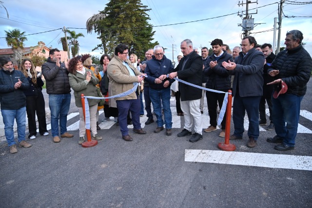 Se realizó la inauguración de obras de reacondicionamiento de calles en Solís de Mataojo - 3
