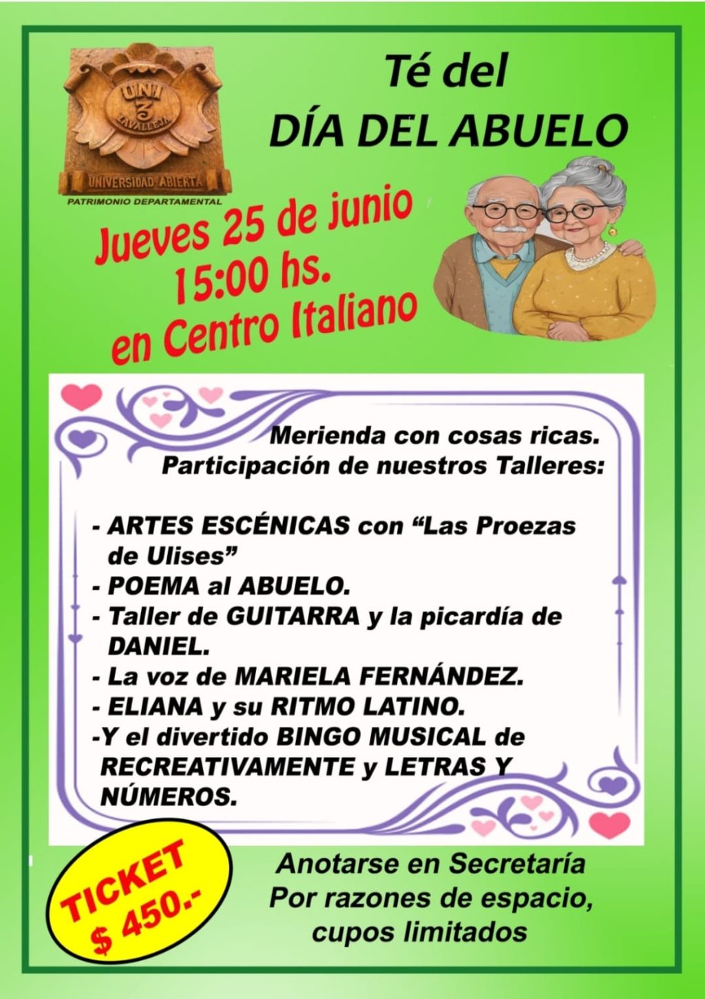 Té del Día del Abuelo