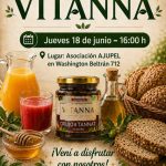 Invitan a conocer VITANNA: harina de orujo de uva Tannat uruguaya con charla informativa y degustación