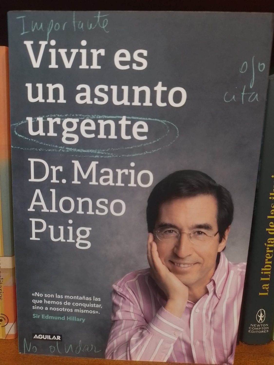 Vivir es un asunto urgente