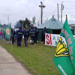 Se cumple una semana de la instalación de la carpa del sindicato de FNC