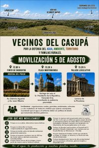 Colectivo de vecinos de Casupá se movilizará el 5 de agosto