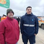 Bruno Pastorino, presidente del sindicato de FNC: «Estamos a la expectativa y necesitamos una resolución por parte de la empresa a ver si nos reintegramos o no en el mes que viene»