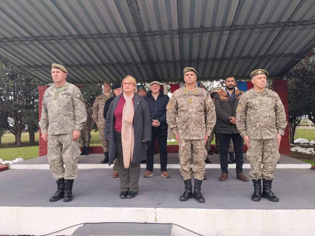 Ministra de Defensa Nacional visitó Lavalleja y destacó el rol social y territorial de las Fuerzas Armadas