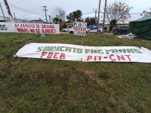 Sindicato de Fábricas Nacionales de Cerveza instaló una carpa en Minas - 2