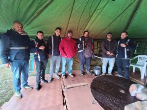 Sindicato de Fábricas Nacionales de Cerveza instaló una carpa en Minas
