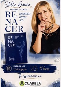 «Renacer»: Stella García vuelve a presentar en Minas su libro sobre la vida después de un ACV